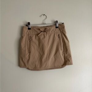 Magellan Outdoors Tan Mini Skirt